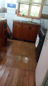 Virtuvė arba virtuvėlė apgyvendinimo įstaigoje Casa con orilla de Rio ,Pucon
