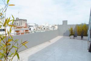 un balcone con vista sulla città di Nice Palermo a Buenos Aires