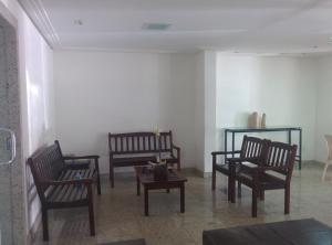 Hotel Danúbio tesisinde bir oturma alanı