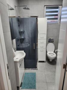Koupelna v ubytování Apartman Relja