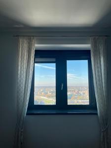 a window in a room with a view at Sweet Home in Milano smart district in Milan