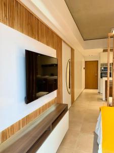 TV a/nebo společenská místnost v ubytování TERRA-BARRIO NORTE