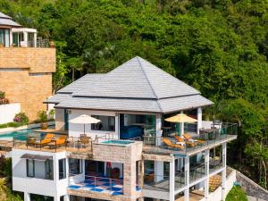 Balkón nebo terasa v ubytování Tropical Villa 3