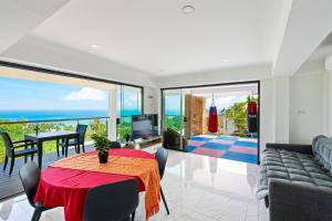 Posezení v ubytování Tropical Villa 3