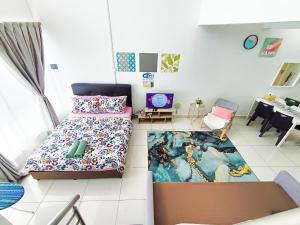 Posezení v ubytování AZFA Duplex Suite at De Centrum Putrajaya Bangi FREE WIFI