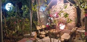 Zahrada ubytování Trăng Non House