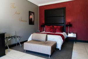 Cama o camas de una habitación en Altissimo Guesthouse
