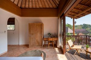 Balkón nebo terasa v ubytování The Kayuan Lumbur Resort Ubud