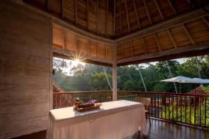 Balkón nebo terasa v ubytování The Kayuan Lumbur Resort Ubud