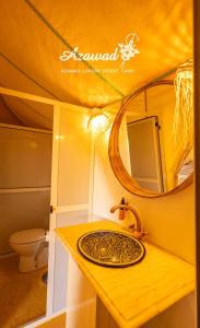 Koupelna v ubytování Azawad Luxury Desert Camp