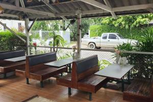 Ruang duduk di Nimman Smart Condo Amazing Views