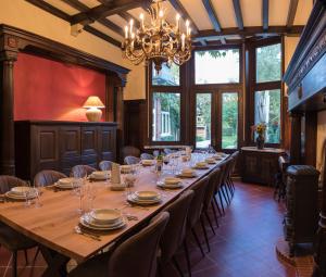 Posezení v ubytování Maison Cambier