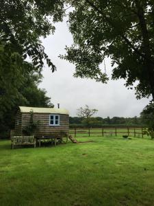 The building where the farm stay is located 