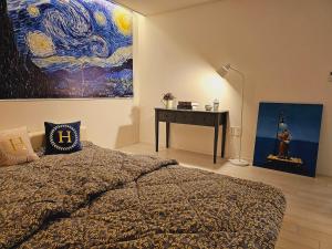 Ένα ή περισσότερα κρεβάτια σε δωμάτιο στο Sosaeul Avenue