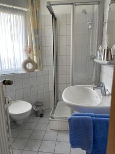 Koupelna v ubytování Haus Sauer Bad Sassendorf