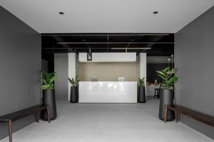 Vstupní hala nebo recepce v ubytování BedTime Hotel Samui