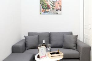 Posezení v ubytování Nickmar Corfu Apartment