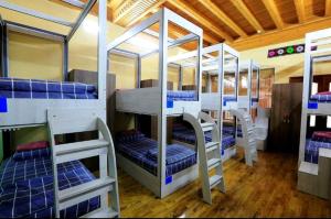 Μία ή περισσότερες κουκέτες σε δωμάτιο στο Yellow Hostel Dushanbe
