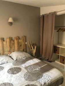 Кровать или кровати в номере Superbe duplex de 64m2 - T2 proche Paris Saclay