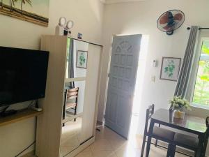 TV a/nebo společenská místnost v ubytování Alf's Guesthouse
