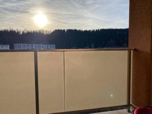 Balkón nebo terasa v ubytování Krušnohorský apartmán