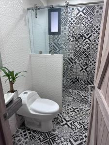 Ванная комната в Departamento 3 recámaras.