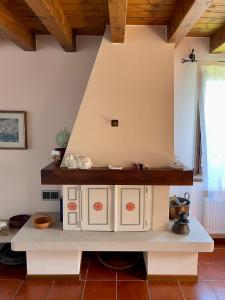 Kuchyňa alebo kuchynka v ubytovaní Villa Marilena