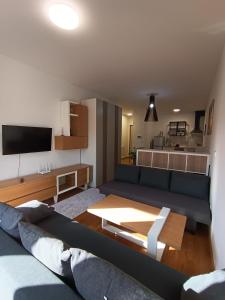 Kuchyň nebo kuchyňský kout v ubytování Apartman Markovic Rich