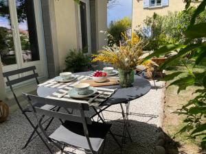 Zahrada ubytování Joli gite en Provence avec piscine