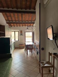 A seating area at La Fortezza