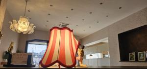 a kite on top of a counter in a room at Hotel La Superba in Genova