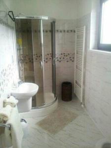 Kúpeľňa v ubytovaní Bungalov s najkrajším výhľadom