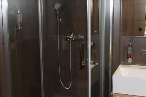 Koupelna v ubytování Bari Center Rooms