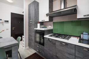 A kitchen or kitchenette at Apartment Forum
