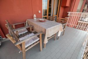 A balcony or terrace at Apartment Forum