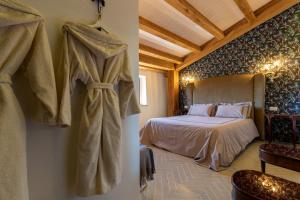 Postel nebo postele na pokoji v ubytování Masseria D'Achille