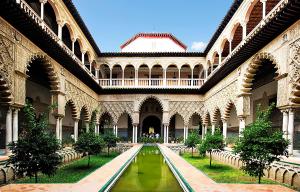 セビリアにあるHOME@PORVENIR VFT/SE/03555の中庭