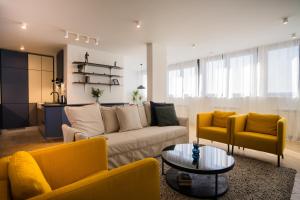 Setusvæði á Victor Nest Double Room Apartment