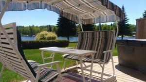 Naturlandskabet i nærheden af chaletet