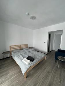 Postel nebo postele na pokoji v ubytování Casa Roma Lac