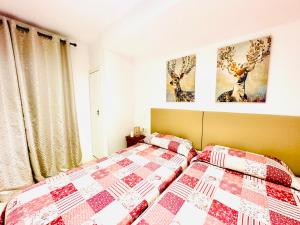 Postel nebo postele na pokoji v ubytování Hostal La Taberna