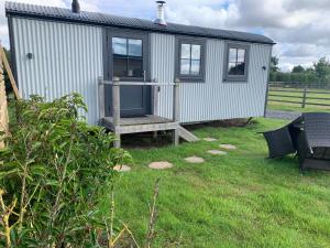 Zahrada ubytování Springwood Shepherd Huts Glamping York