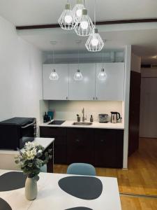 Køkken eller tekøkken på Shiraz Garden Studio