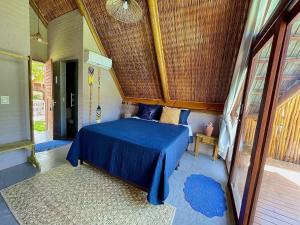Pousada Villa di Luna客房内的一张或多张床位