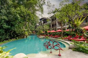Bazén v ubytování AnandaDara Ubud Resort & Spa nebo v jeho okolí