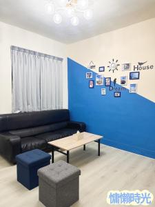 Khu vực ghế ngồi tại Lazy Time B&B