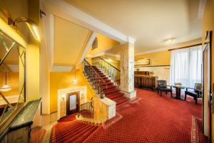Posezení v ubytování Esplanade Hotel Prague