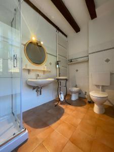 Koupelna v ubytování Casa del Grivò - Alloggio Sole