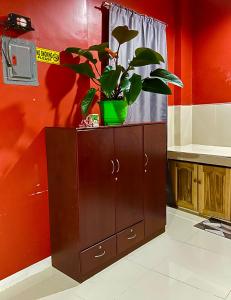Kuchyň nebo kuchyňský kout v ubytování Rozay Travellers Inn