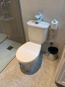 Łazienka w obiekcie Vivienda Vacacional con Vistas a La Gomera y La Palma